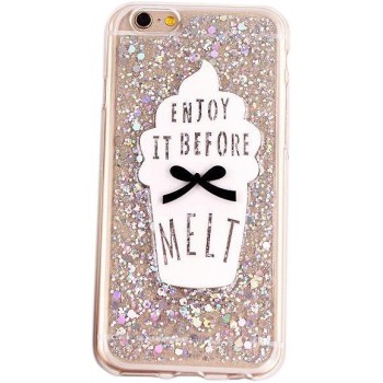 iPhone 7/8 Srebrny Etui...